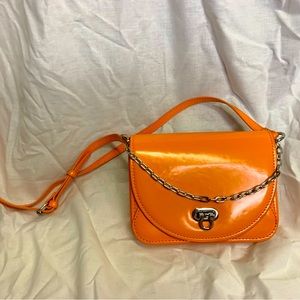 Bright Orange Mini Urban Outfitters Bag